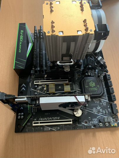 Комплект Lga 2011 v3, X99-f8, xeon E5, 16 Gb