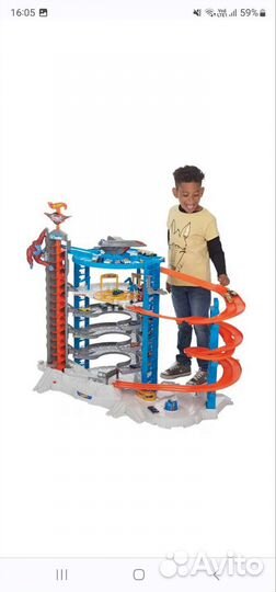 Парковка гараж хот вилс горилла