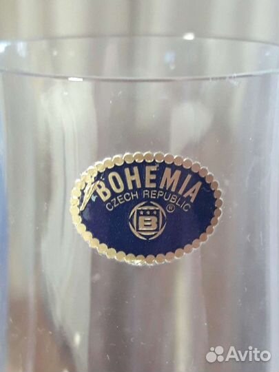 Бокалы 6 штук Шампанское bohemia Оригинал Чехия
