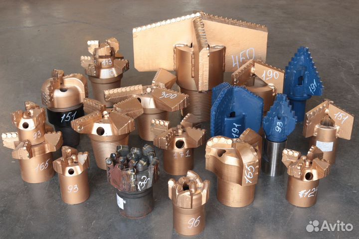 Долото PDC 190 мм. для скважин на воду (новое)