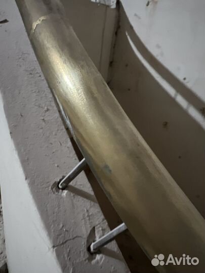 Перила латунные