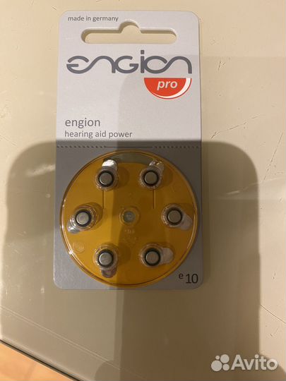 Батарейки engion e10. Германия