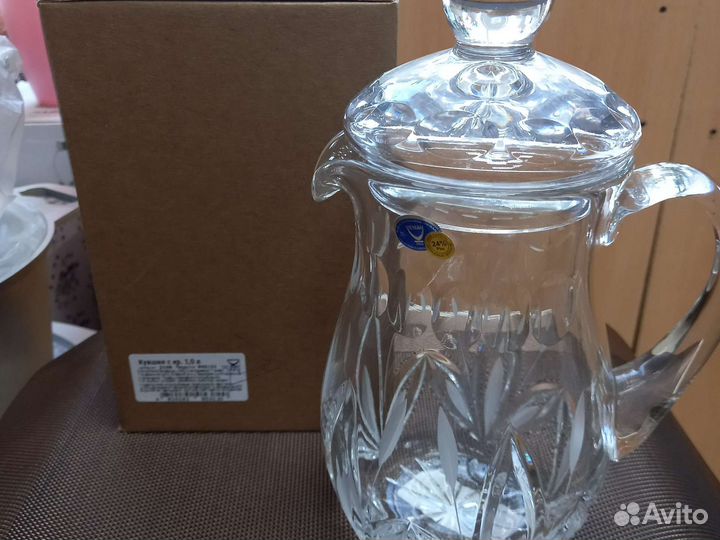 Хрустальный кувшин ссср.1л