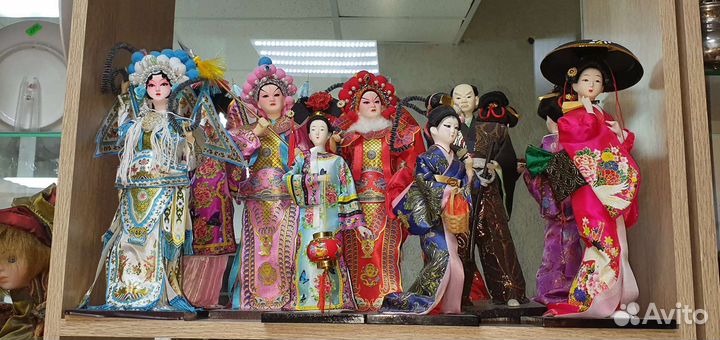 Куклы Японцев. Красивые фигуры