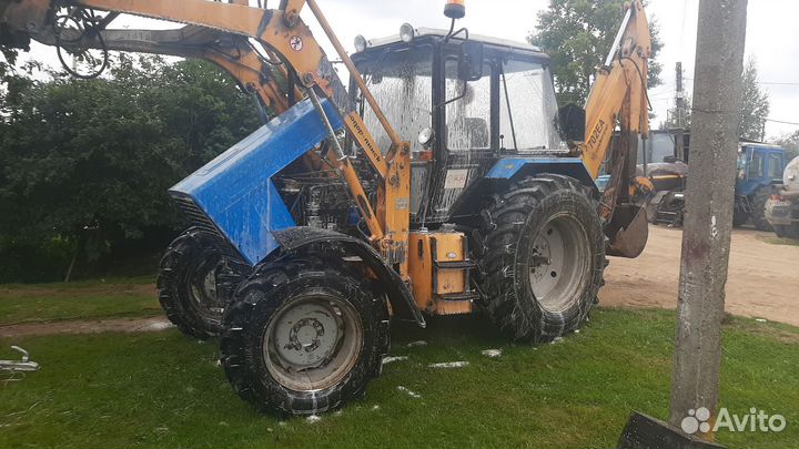 Услуги -экскаватор,погрузчик мтз 82