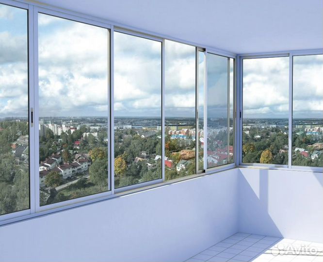 Остекление балкона