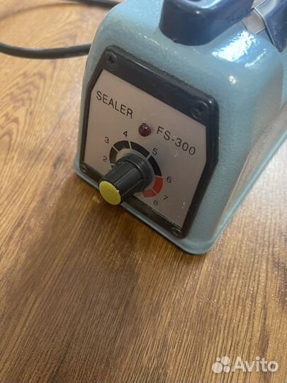Ручной импульсный запайщик пакетов FS-300 (металл)