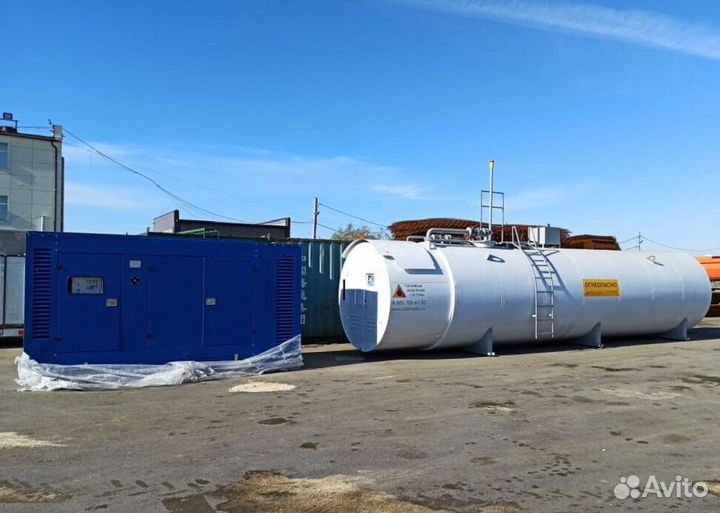 Контейнерная АЗС для заправки своей техники