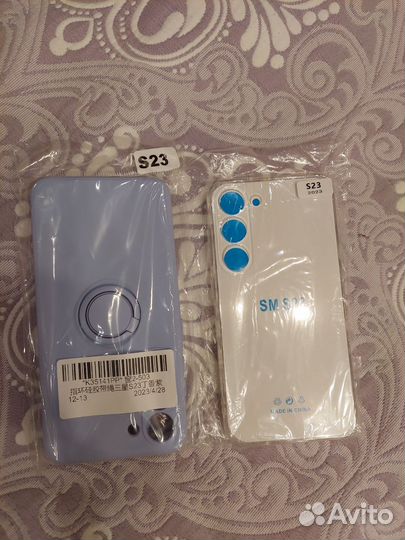 Чехол и стекло на samsung s23