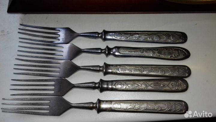 Мельхиоровые, нержавейка столовые приборы СССР