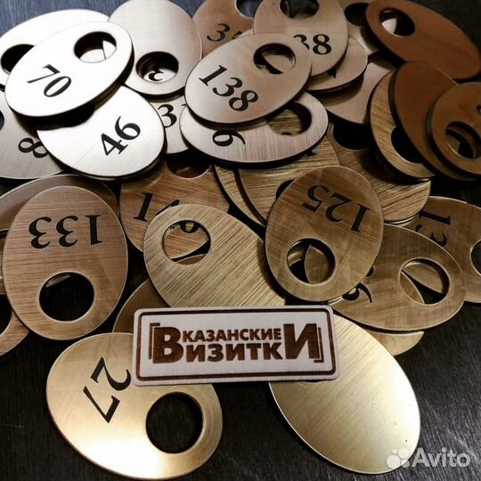 Гардеробные номерки