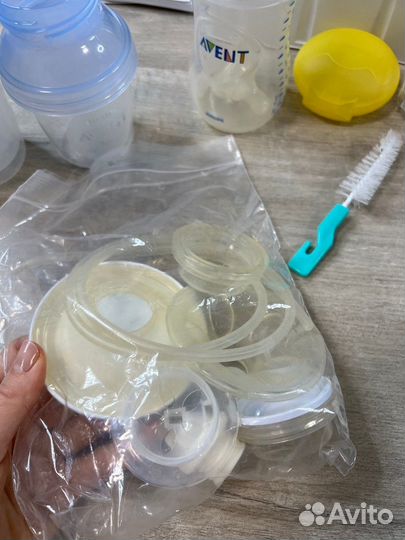 Молокоотсос avent электрический