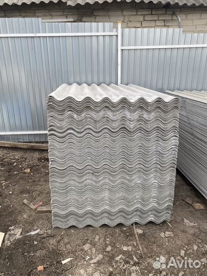 Шифер волновой новый