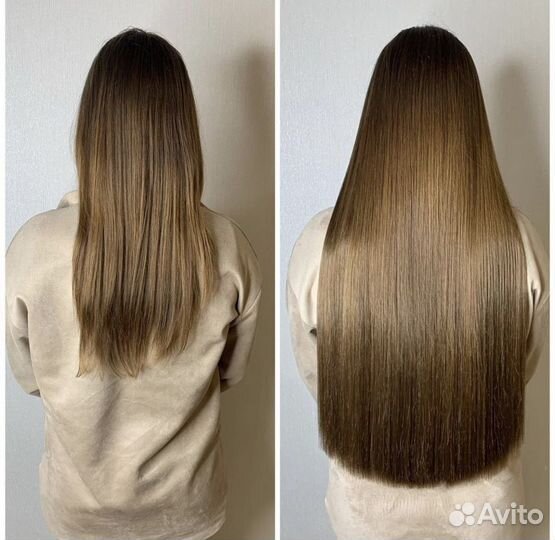 Наращивание волос / биопротеиновые волосы
