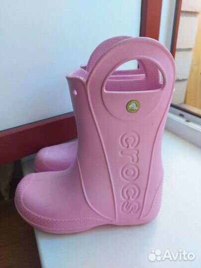 Резиновые сапоги crocs j1
