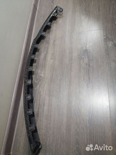 Губа нижняя левая переднего бампера опель корса