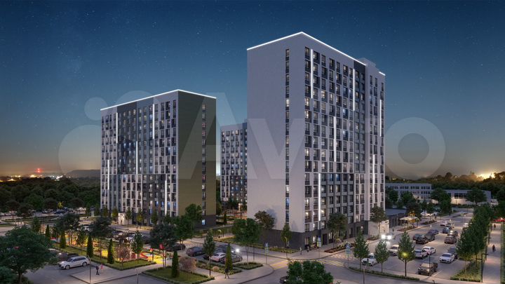 1-к. квартира, 34,2 м², 9/14 эт.