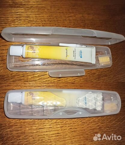 Зубная щетка + зубная паста (дорожный набор) Атоми