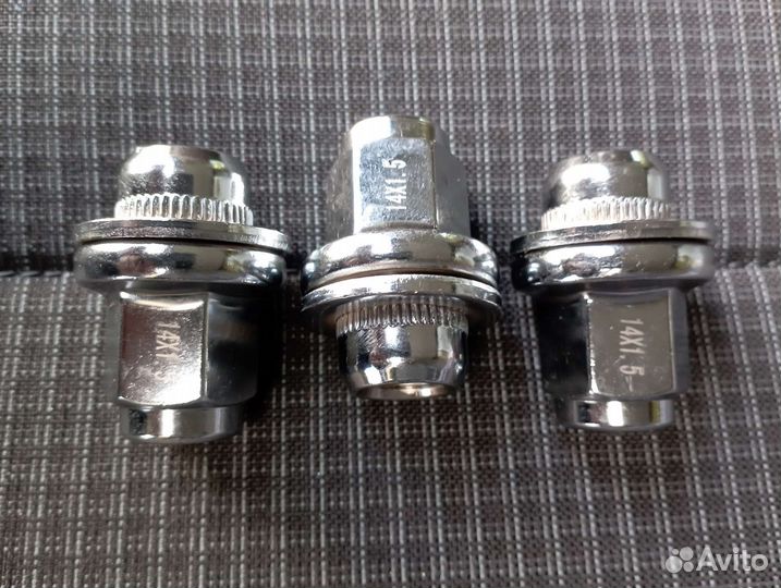 Гайки колёсные М14х1,5 с прессшайбой для Toyota