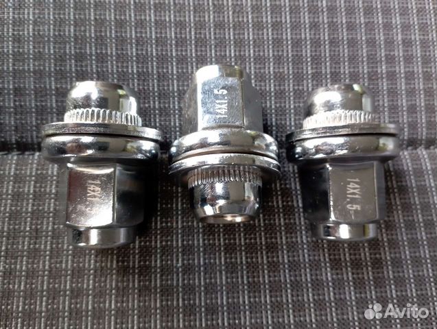 Гайки колёсные М14х1,5 с прессшайбой для Toyota