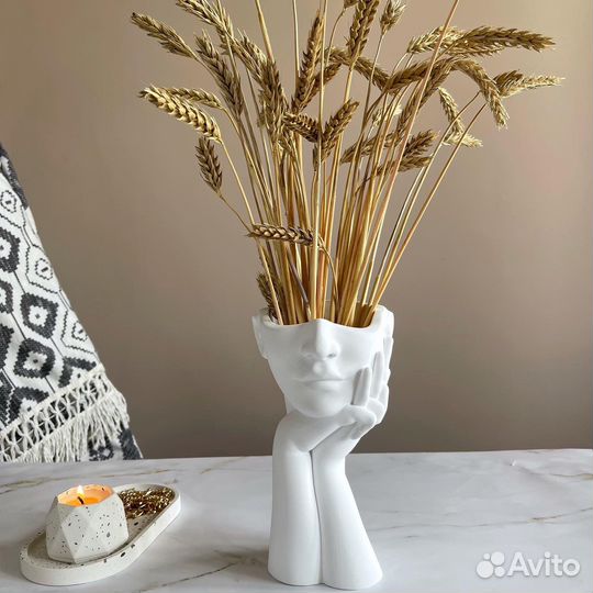 Декоративное кашпо ваза