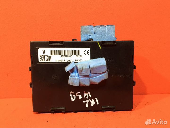 Блок комфорта Nissan Tiida C11 седан HR16DE 1.6L