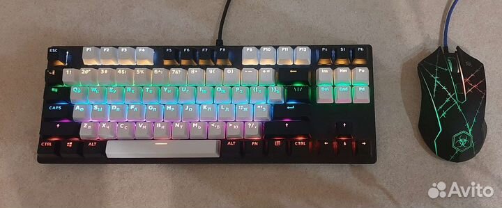 Механическая клавиатура и мышь