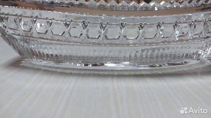 Хрустальный салатник СССР