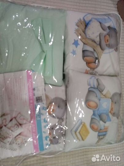 Бортики в кроватку