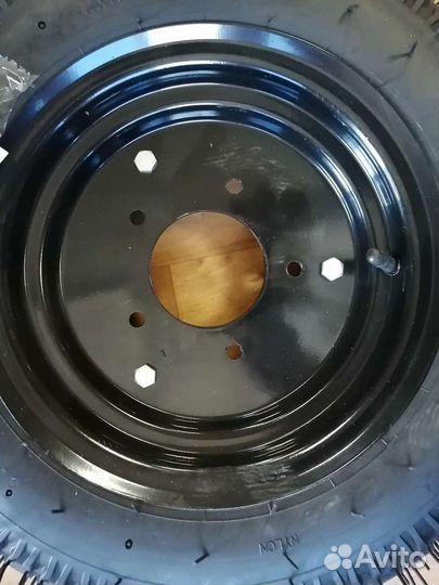 Колесо 4х10 (шоссе) телеги мотоблочной без ступицы