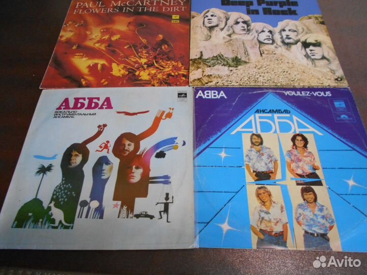 Виниловые пластинки из личной коллекции