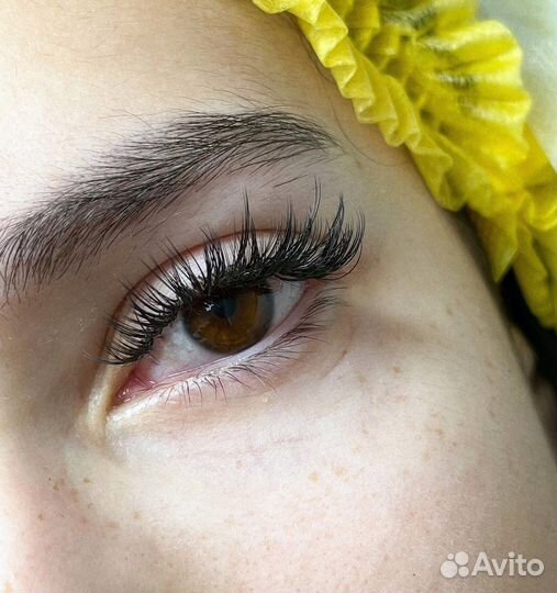 Наращивание ресниц на дому