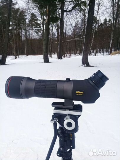 Зрительная,труба Nikon EDG 85мм