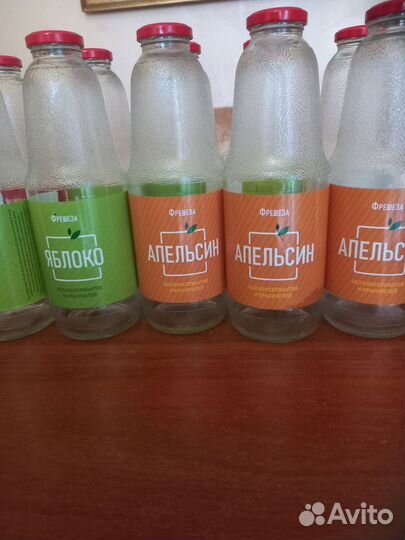 Стеклянная бутылка 1 л