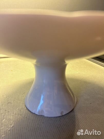 Ваза для фруктов на ножке СССР