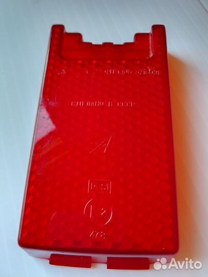 Рассеиватель стоп сигнала ваз 21011, 21013