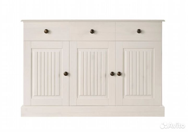 Комод белый из массива сосны Лиотто 3