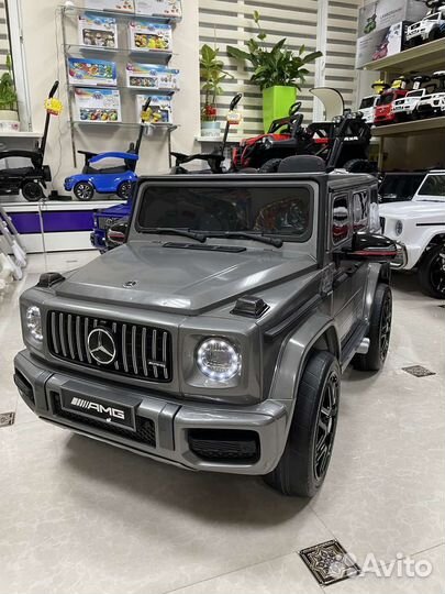 Электромобиль mercedes benz G63 двухместный гелик