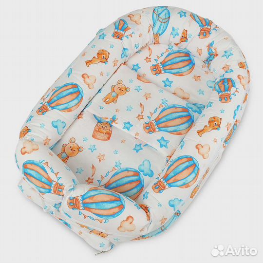 Кокон-гнездышко loombee для новорожденных XL