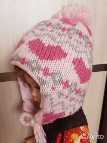 Шапка на 3-4 года