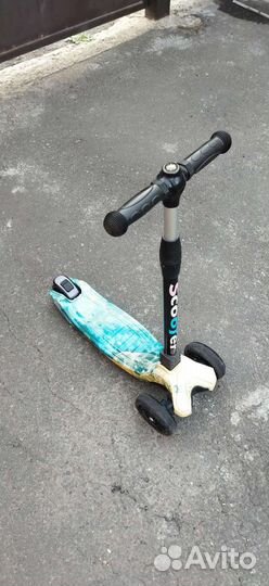 Самокат детский трехколесный бу