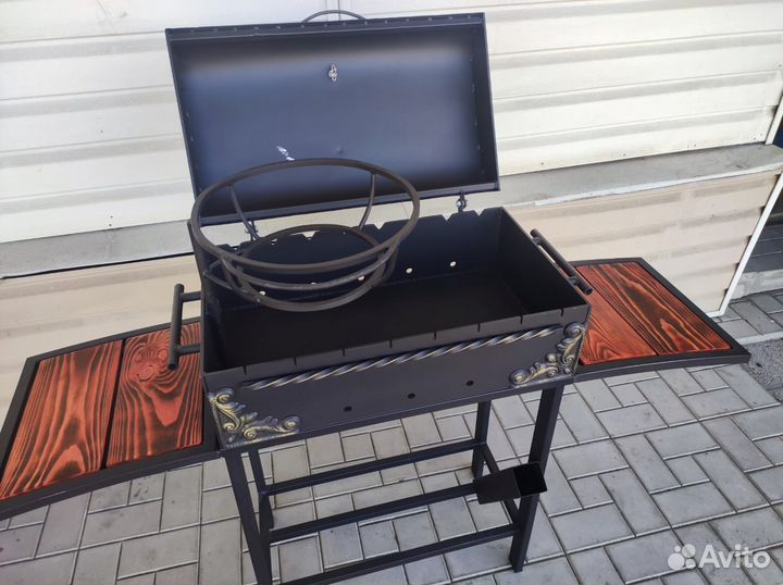 Мангал пикник с подказанником, 5мм