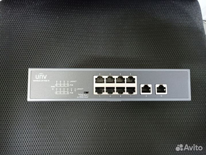 Коммутатор UNV PoE 8 портов