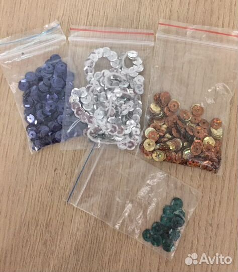 Пайетки, стразы