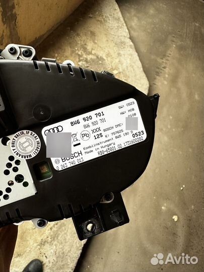 Приборная панель Audi a5 b9 a4 b9