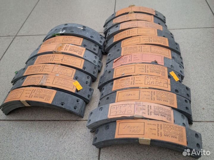 Тормозные накладки Opel Kadett