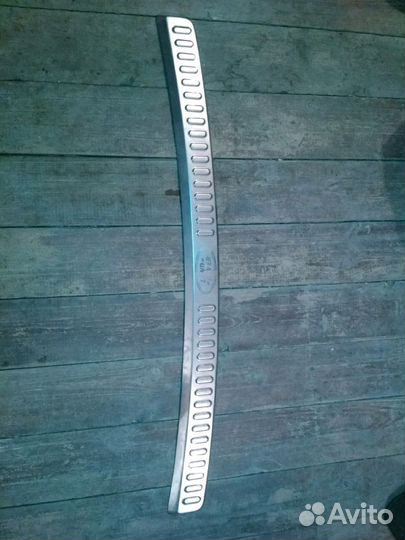 Накладка заднего бампера ленд ровер