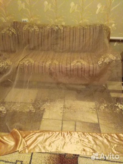 Занавеска органза 5м