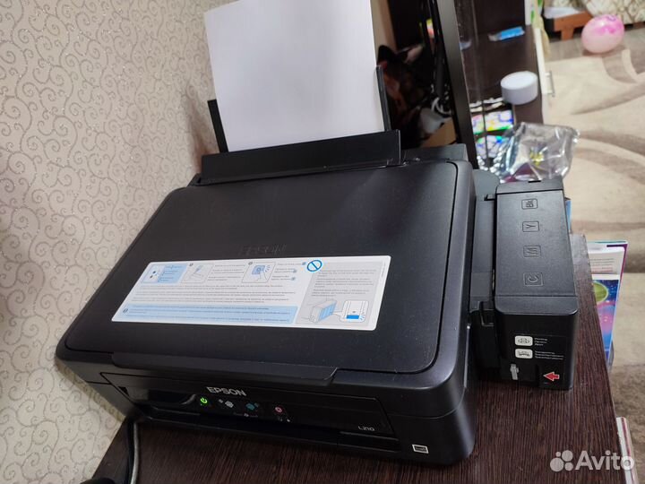 Цветной струйный мфу epson l210