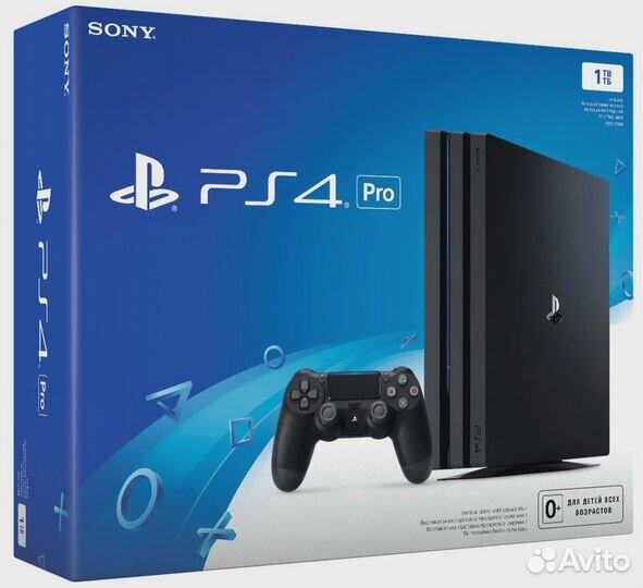 Игровая приставка ps4 pro 1tb